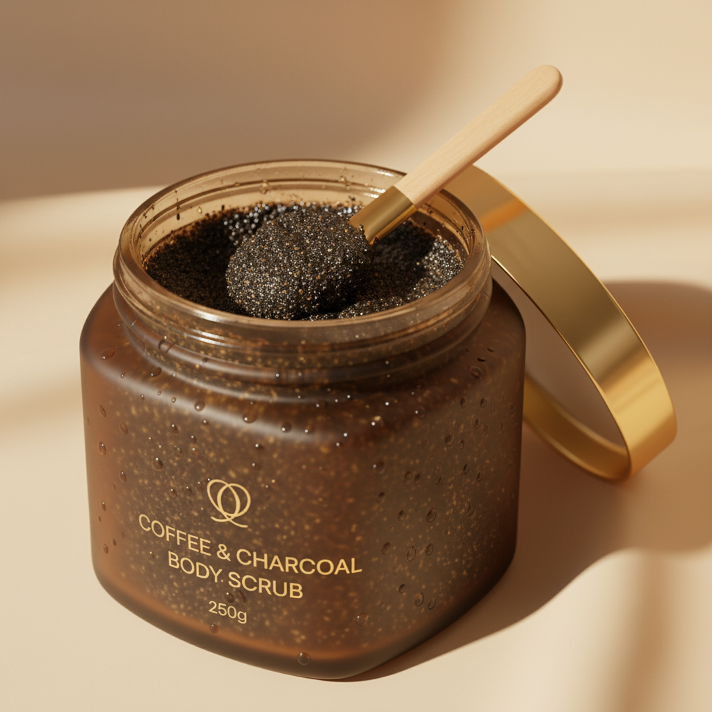 Coffee & Charcoal Body Scrub 250g - View 2
