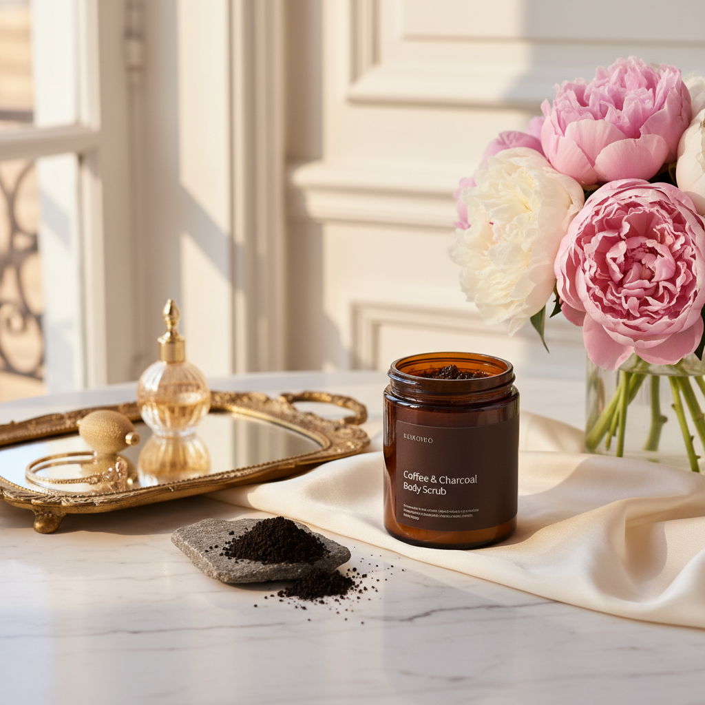 Coffee & Charcoal Body Scrub 250g - View 3