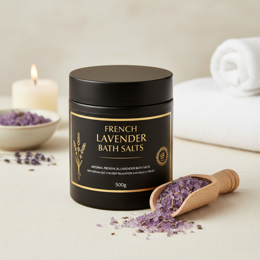 French Lavender Bath Salts 500g