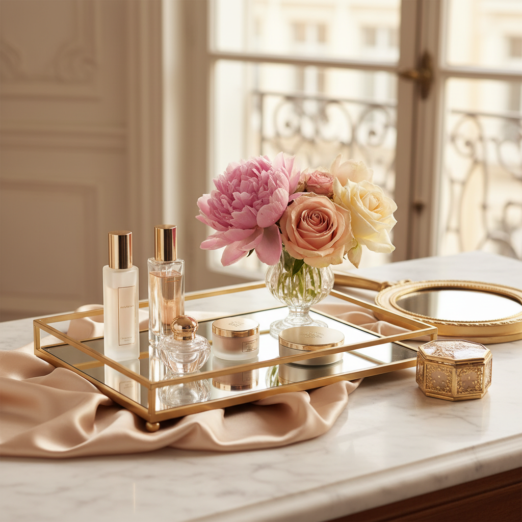 Gold Vanity Display Tray - View 3