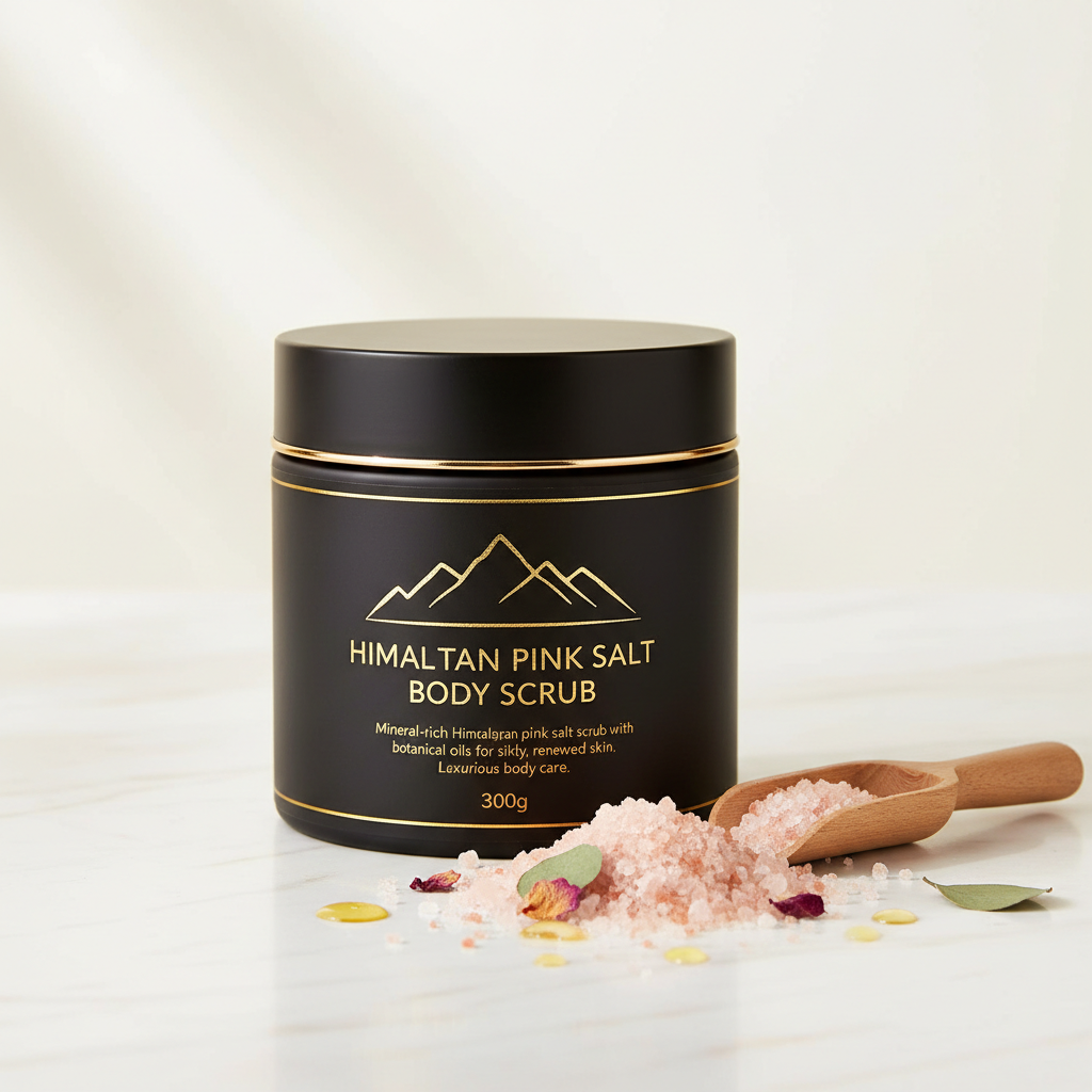 Himalayan Pink Salt Body Scrub 300g