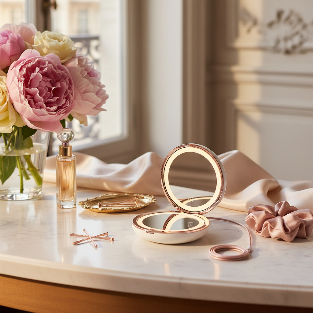 LED Compact Mirror - View 3