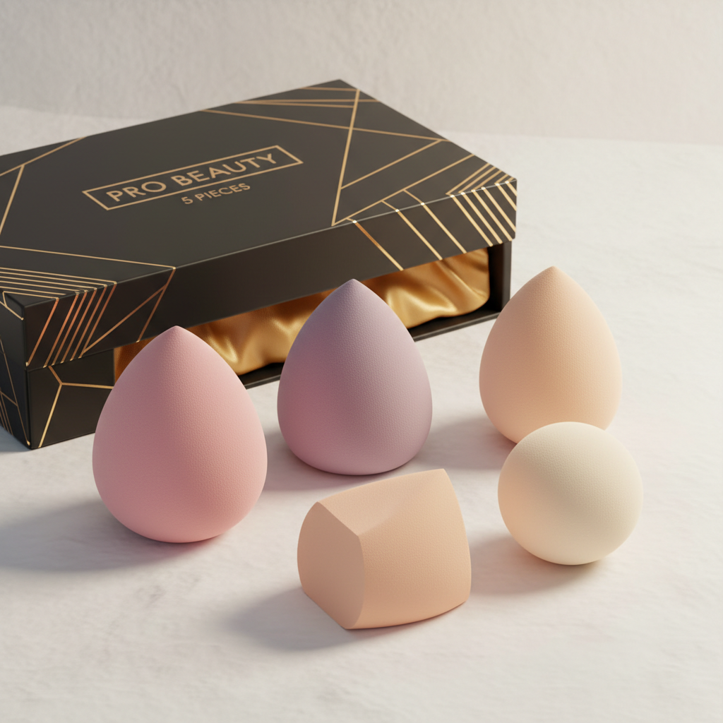 Pro Beauty Sponge Set 5 Pieces
