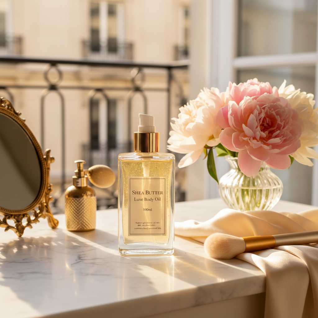 Shea Butter Luxe Body Oil 100ml - View 3