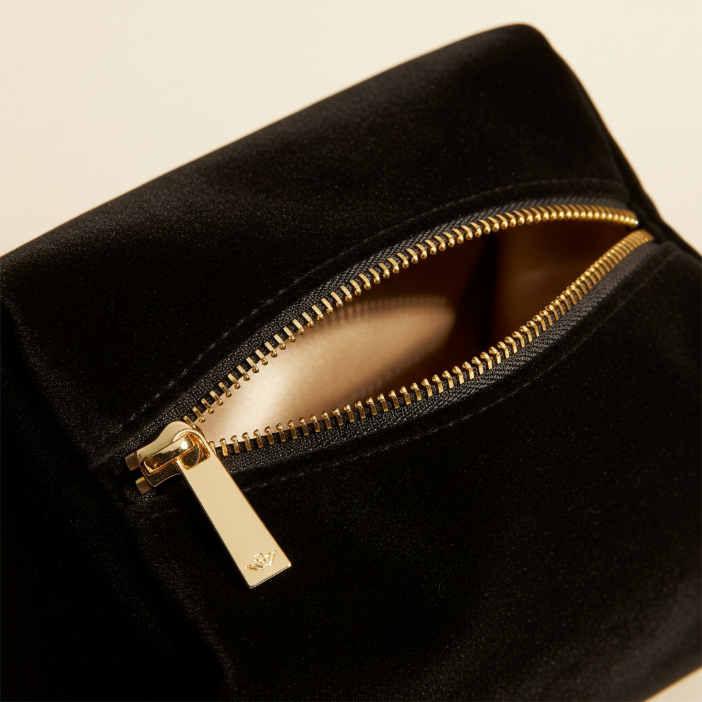 Velvet Makeup Pouch - View 2
